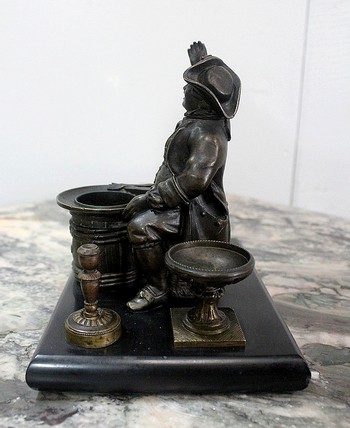 Calamaio in bronzo - Fine XIX secolo
