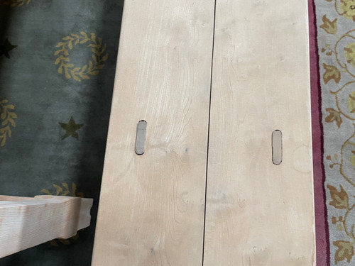 Table De Ferme En hêtre et ses bancs