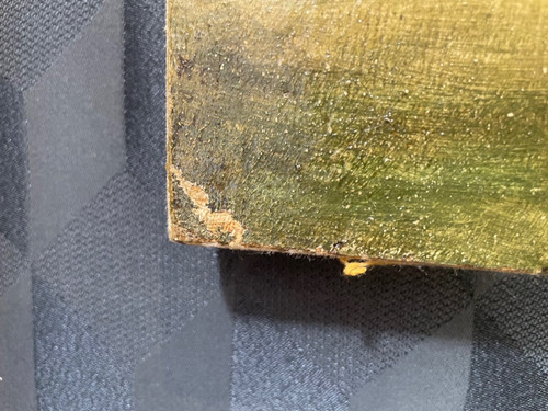 Peinture Sur Toile Scène Familiale Signée Jardinet 1932