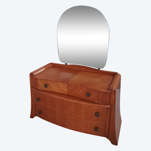 Cassettiera da toeletta Austinsuite in rovere 1960