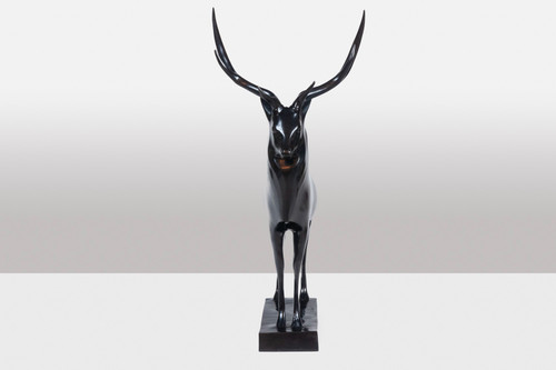 François Pompon. “Grand Cerf”, bronzo, stampa 2006.