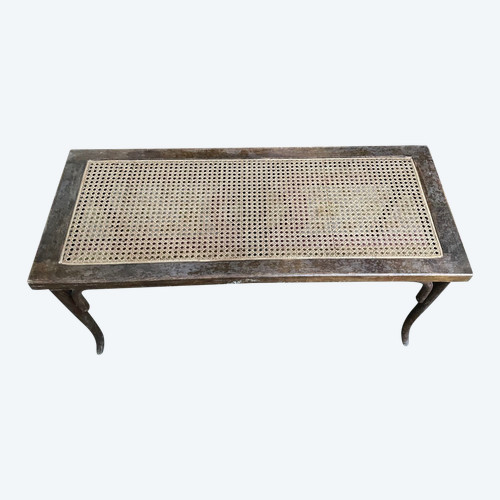 Piano Bench In Cannage Thonet Or Fischel