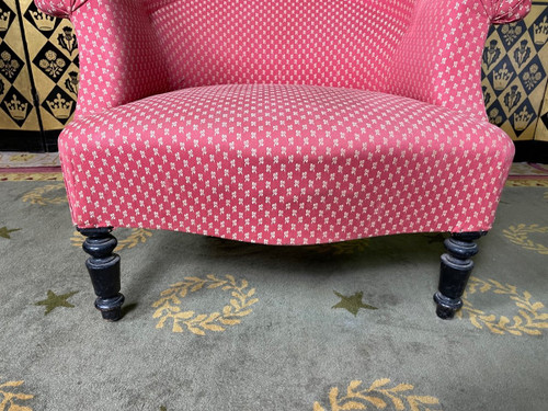 Fauteuil crapaud Napoléon III