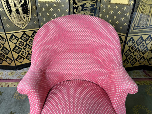 Fauteuil crapaud Napoléon III