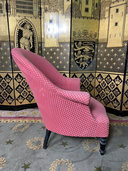 Fauteuil crapaud Napoléon III