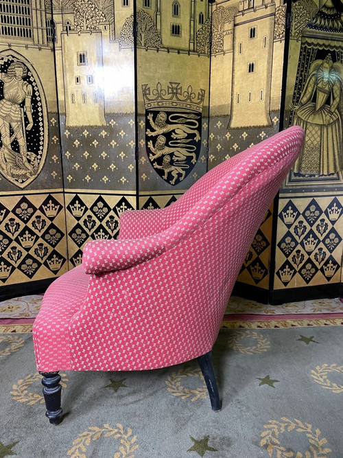 Fauteuil crapaud Napoléon III