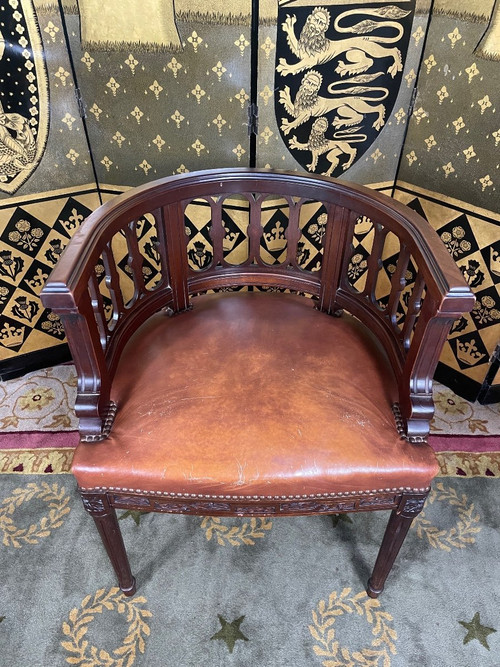 Fauteuil De Bureau De Style Louis XVI
