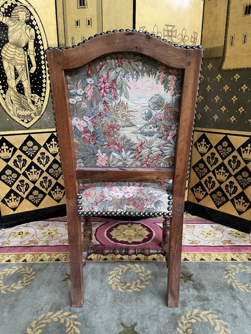 Suite Of 6 Louis XIII Style Chairs