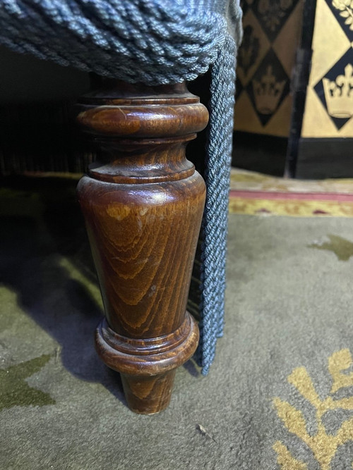 Paire De Fauteuils Crapaud Napoléon III