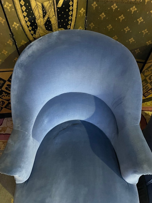 Paire De Fauteuils Crapaud Napoléon III