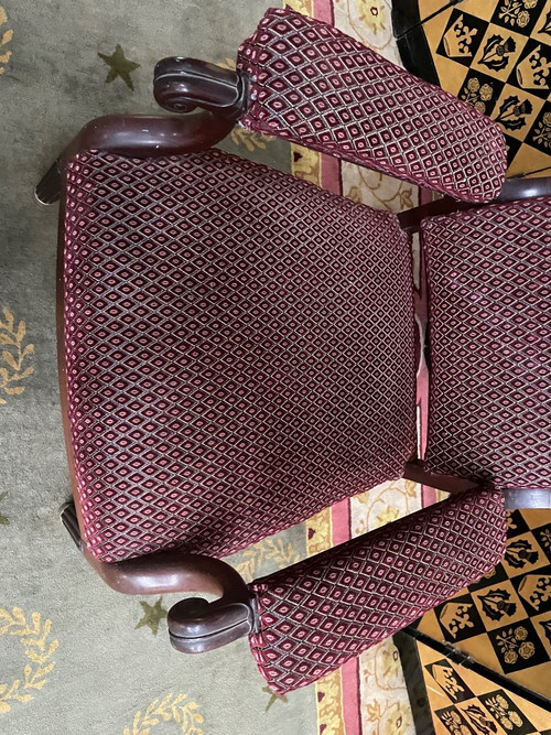Poltrona Voltaire timbrata J Ranselme