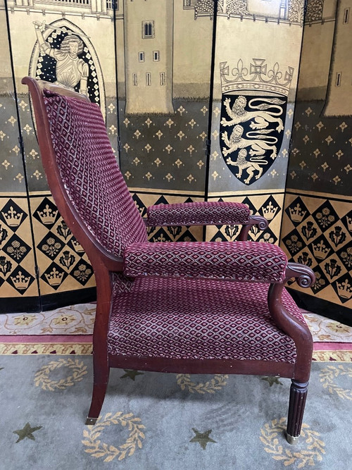 Poltrona Voltaire timbrata J Ranselme