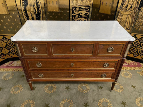 Commode - Bureau De Style Louis XVI