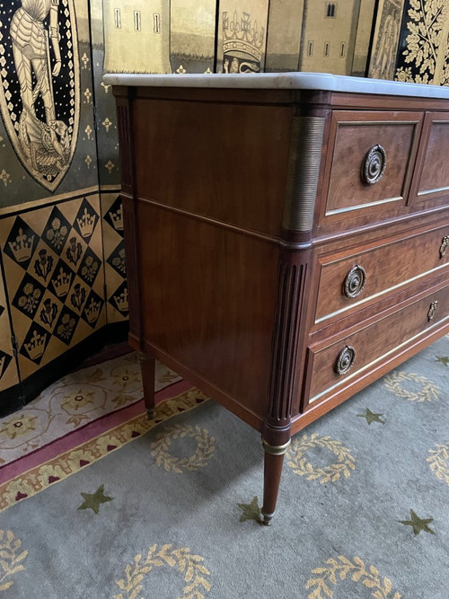 Commode - Bureau De Style Louis XVI