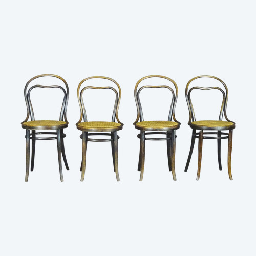 Set di 4 sedie THONET N°30 1/2, 1890 circa