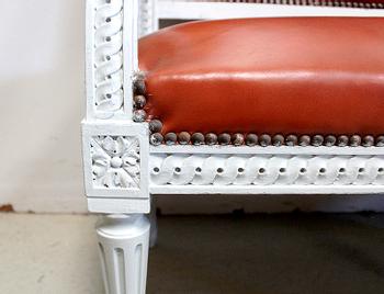 Small Beech Child's Bench, Louis XVI Style - Early 20th Century