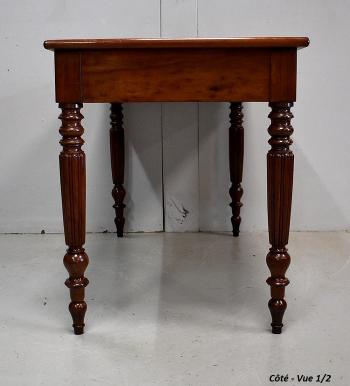 Table Bureau en Acajou de Cuba, époque Louis Philippe – Milieu XIXe