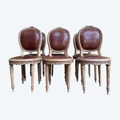 Suite Of 6 XVI Style Chairs