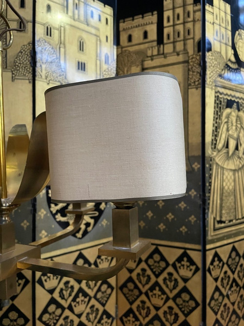 Lampadario in ottone 1970