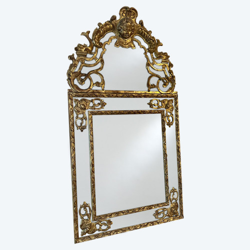 REGENCY STYLE PARCLOSED MIRROR
