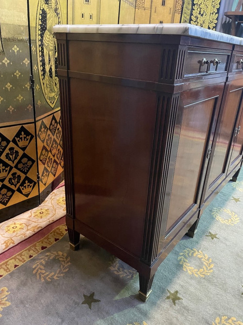 Louis XVI Style Mahogany Sideboard