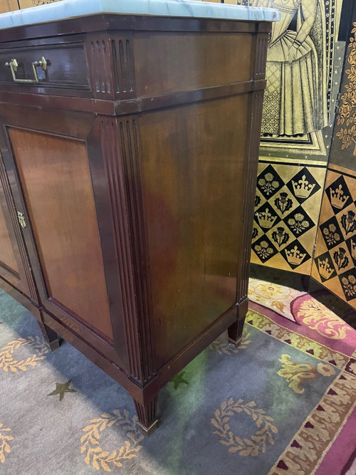 Louis XVI Style Mahogany Sideboard