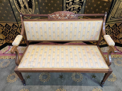 Louis XVI Style Bench - Directory