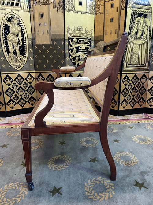 Louis XVI Style Bench - Directory