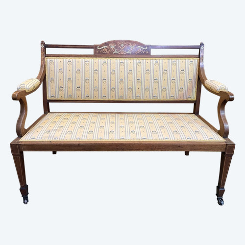Louis XVI Style Bench - Directory