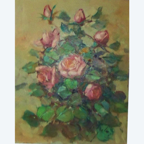 composition de roses de Gino Galliaz