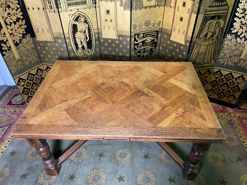 Louis XIII Farmhouse Table with Allonges
