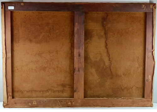 Jules Coulange Lautrec (1861-1950) Importante huile sur toile signée Art Nouveau