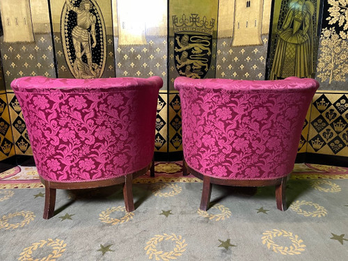 Paire De Fauteuils Bergères époque Art Déco