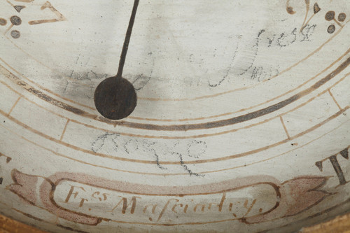 Steingarten-Barometer-Thermometer aus der Zeit Ludwigs XV