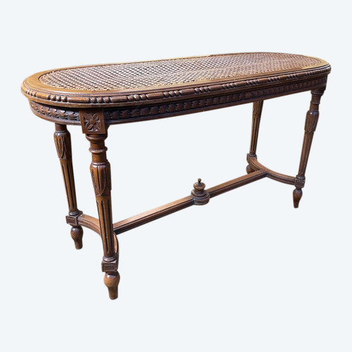 Louis XVI Cannage Piano Bench