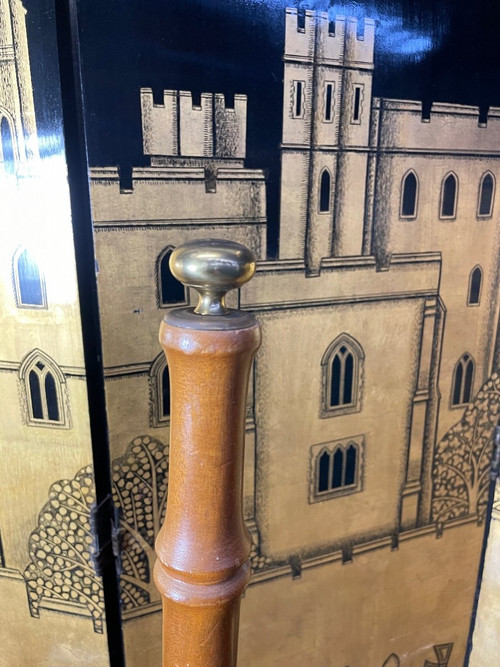 Coppia di scale a pioli - Escaliers De Bibliothèque Anglais