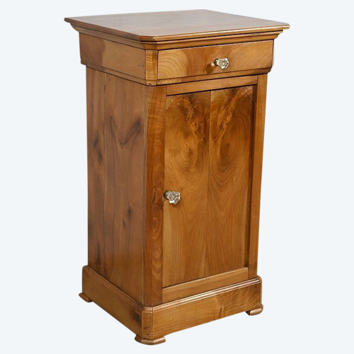 Solid Cherry Bedside Table – 1900