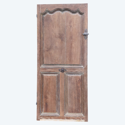 Beautiful Old Communication Door In Oak From The 18th Century Beautiful Ironwork