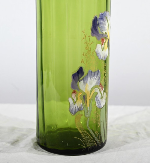 Vaso Legras “Les Iris”, Art Nouveau – Fine XIX secolo