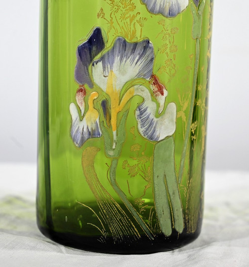 Vaso Legras “Les Iris”, Art Nouveau – Fine XIX secolo