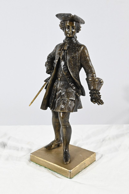 Bronzo “Il Gentiluomo con il Tricorno” – Fine XIX secolo