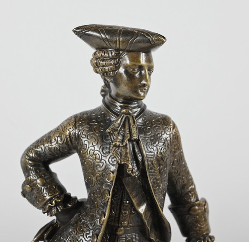 Bronzo “Il Gentiluomo con il Tricorno” – Fine XIX secolo