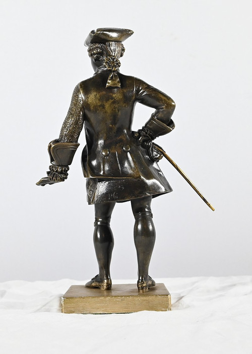 Bronzo “Il Gentiluomo con il Tricorno” – Fine XIX secolo