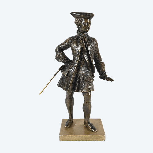 Bronze « Le Gentilhomme au Tricorne » – Fin XIXe