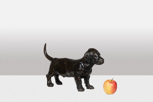 François Pompon. „Dog Basset TOC“, Bronze, Druck von 2006.