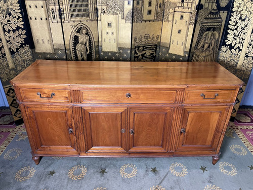 Credenza in stile Luigi XVI in ciliegio
