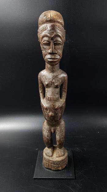 Baoulé Männliche Figur - Elfenbeinküste - Mitte des 20. Jahrhunderts