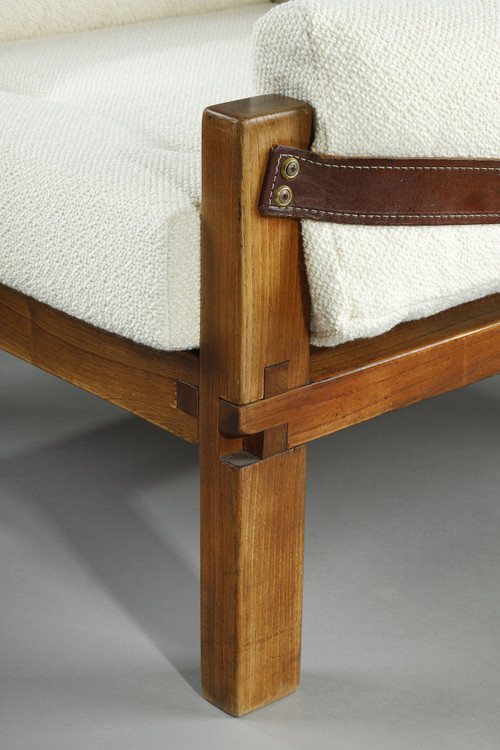 Armchair by Pierre CHAPO from the 1970s, S15 MODEL