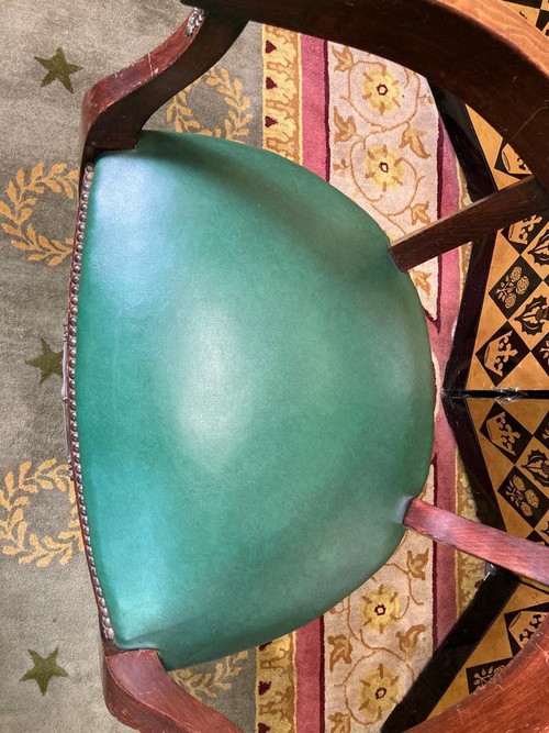 Fauteuil de Bureau Empire / Louis XVI