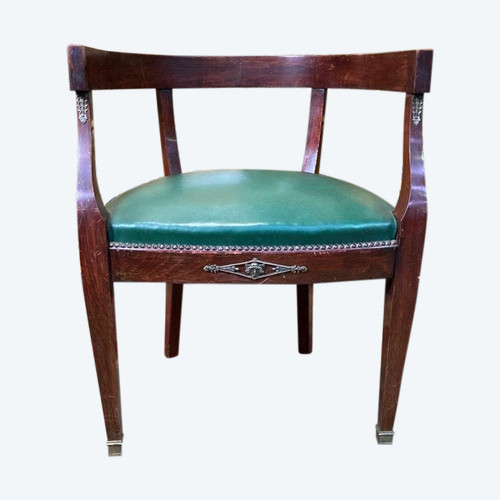 Fauteuil de Bureau Empire / Louis XVI